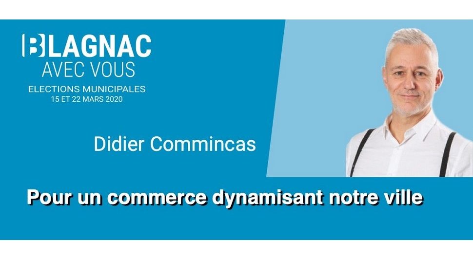 Pour un commerce dynamisant notre ville